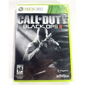 Call Of Duty Black Ops II Microsoft Xbox 360 Complete with Manual Tested